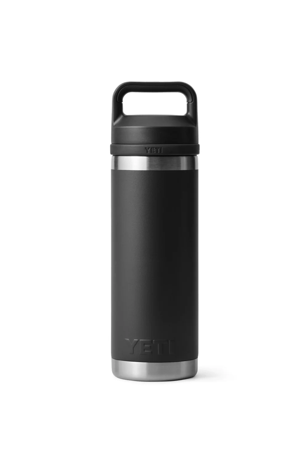 Yeti Rambler 18 Oz Bottle With Chug Cap Black - Image 4