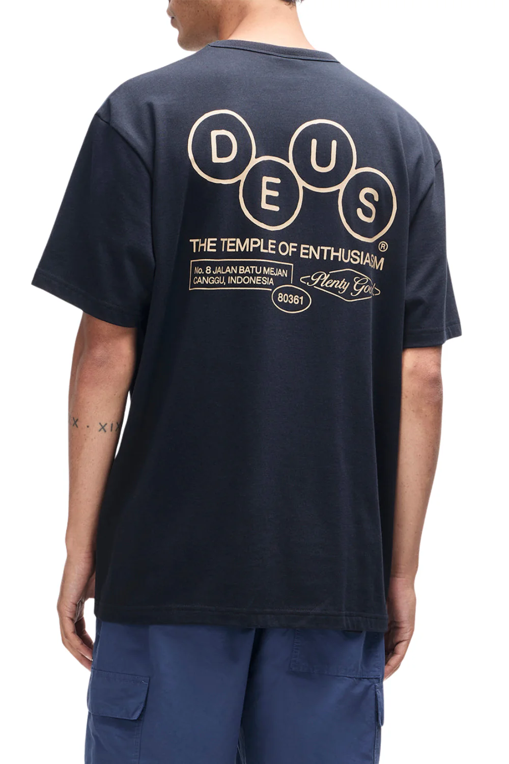 Deus Mechanism Mens T-Shirt Black