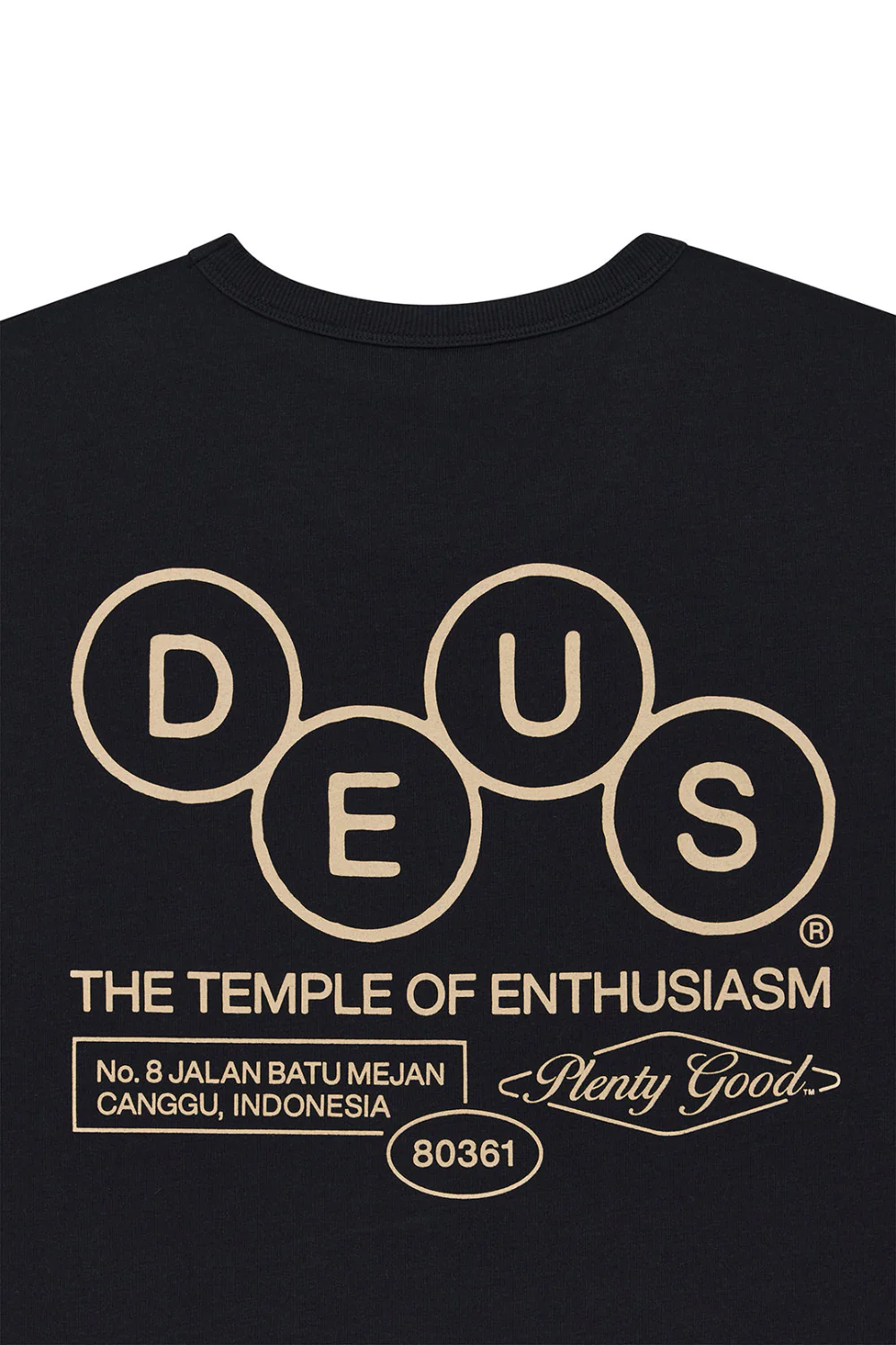 Deus Mechanism Mens T-Shirt Black - Image 5