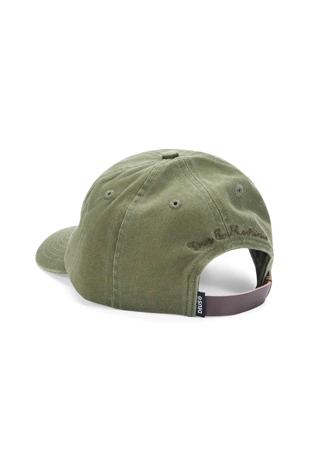 Deus Pill Logo Dad Cap Pine Green - Image 2