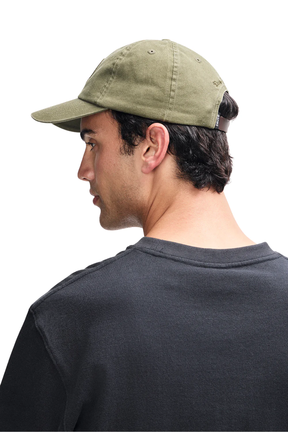 Deus Pill Logo Dad Cap Pine Green - Image 4
