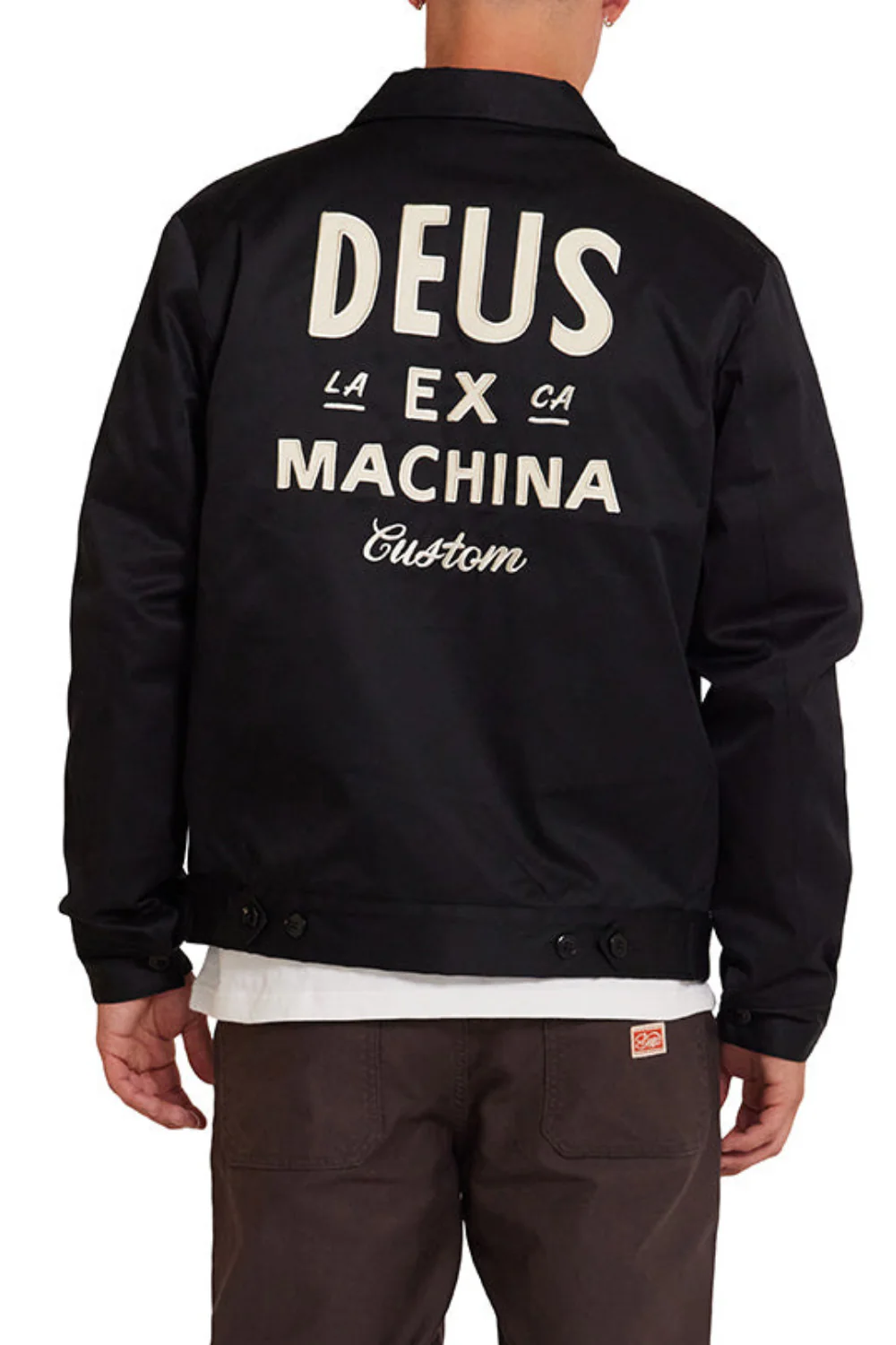 Deus Workwear 2.0 Mens Jacket Black - Image 2
