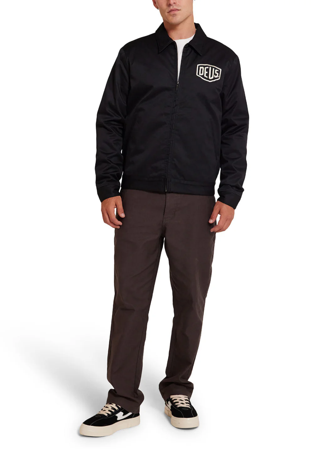 Deus Workwear 2.0 Mens Jacket Black - Image 3