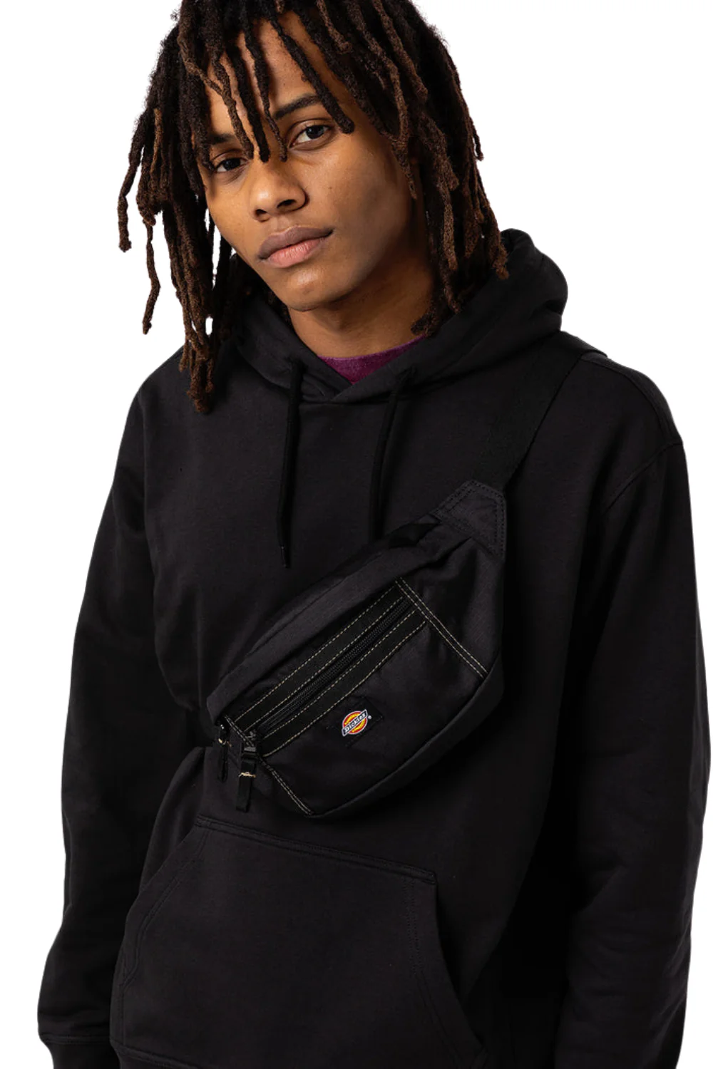 Dickies Ashville Pouch Bag Black - Image 6