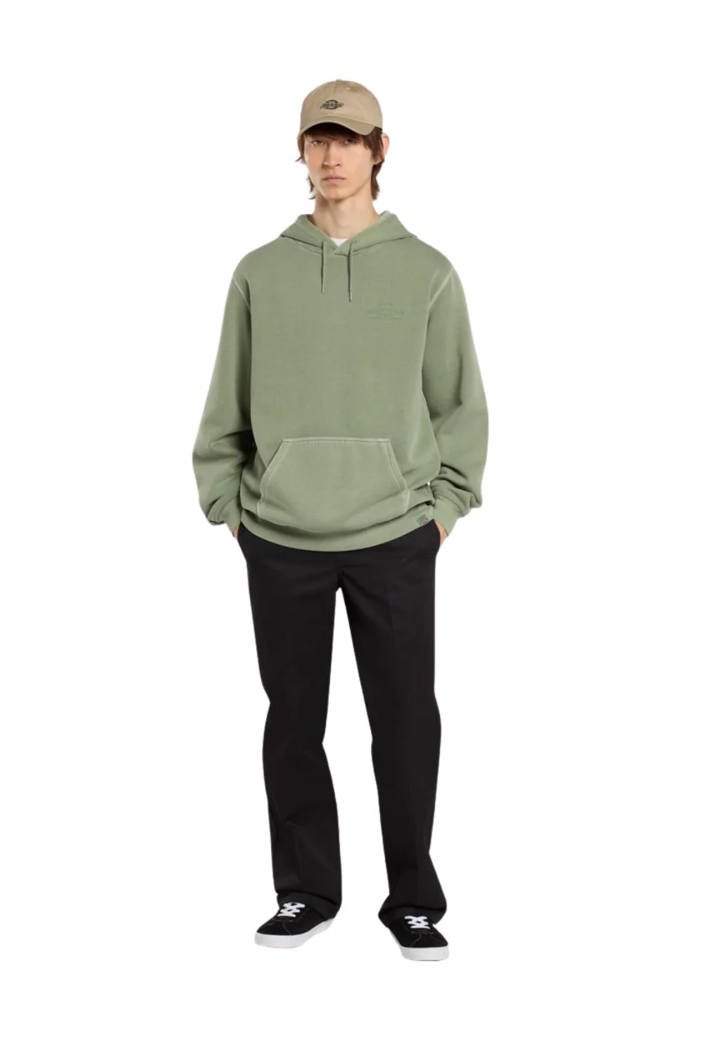 Dickies Christiana Gd Hoodie Olive Green - Image 6