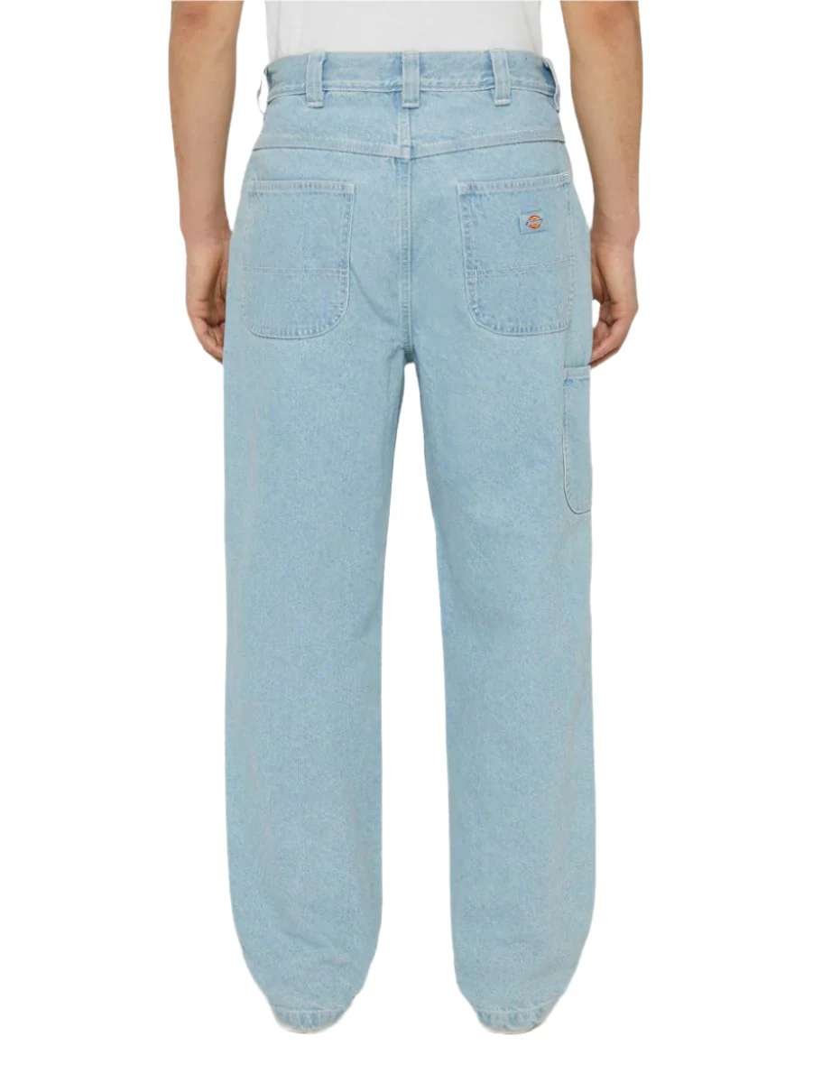 Dickies Madison Baggy Fit Denim Jeans Vintage Aged Blue - Image 2