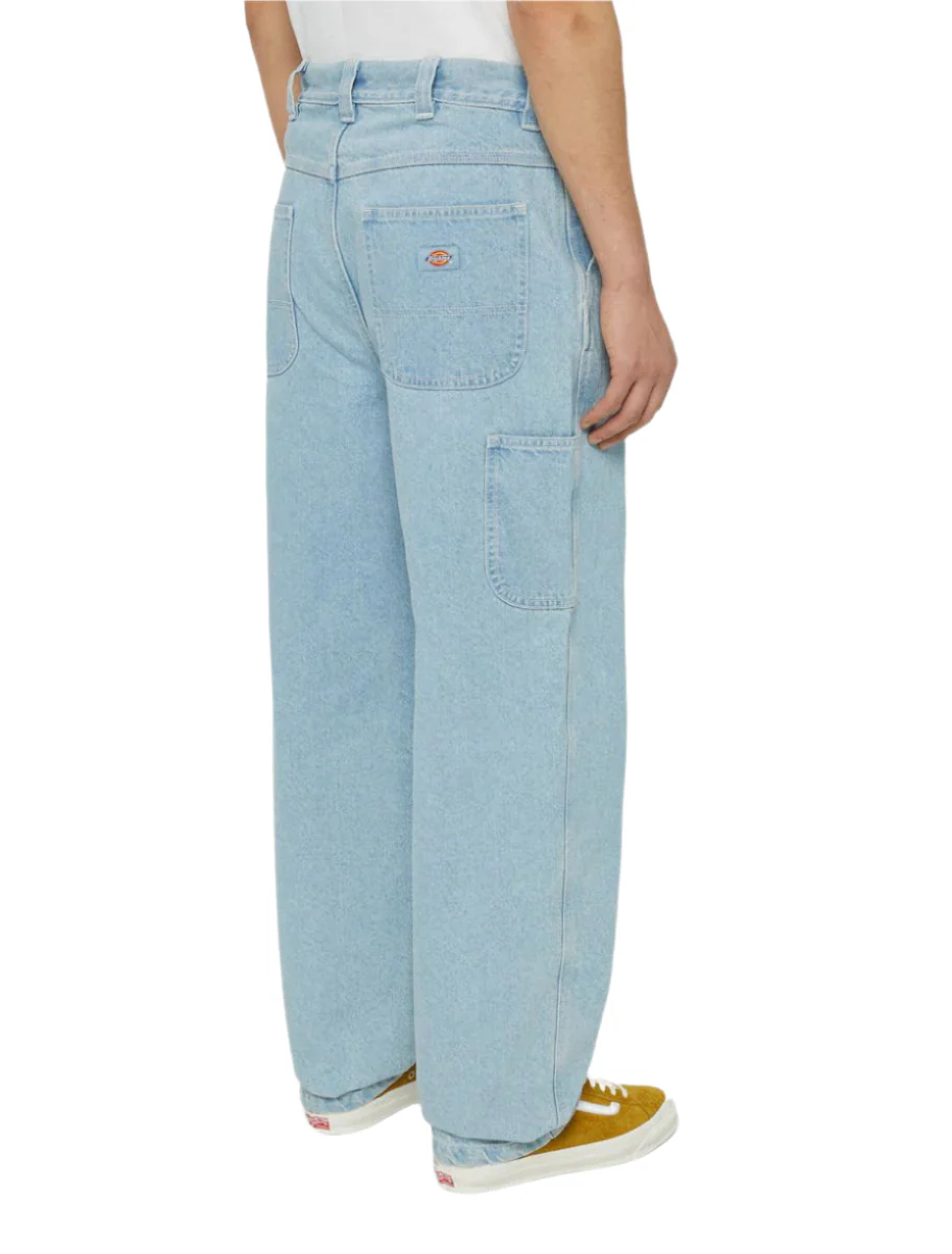 Dickies Madison Baggy Fit Denim Jeans Vintage Aged Blue - Image 3
