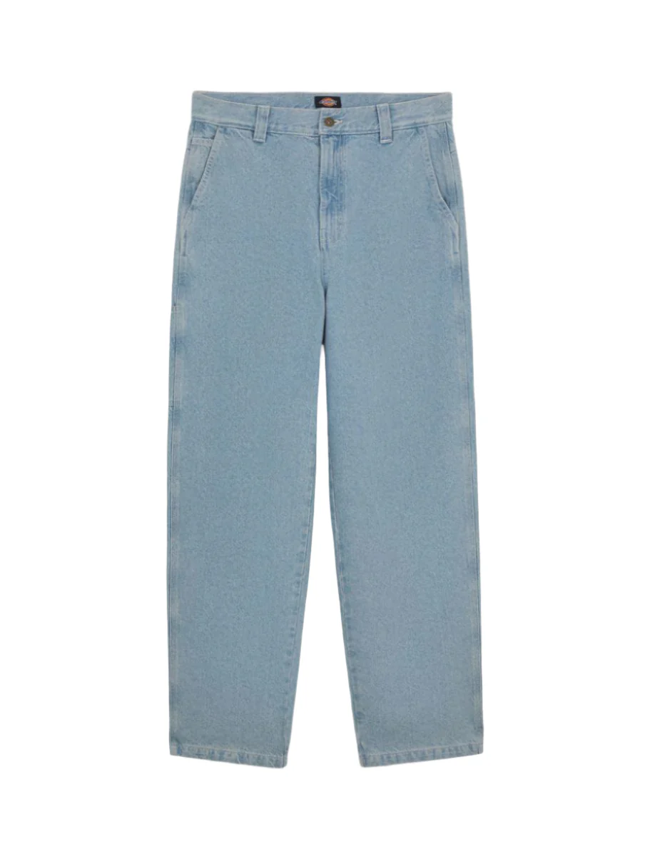 Dickies Madison Baggy Fit Denim Jeans Vintage Aged Blue - Image 4