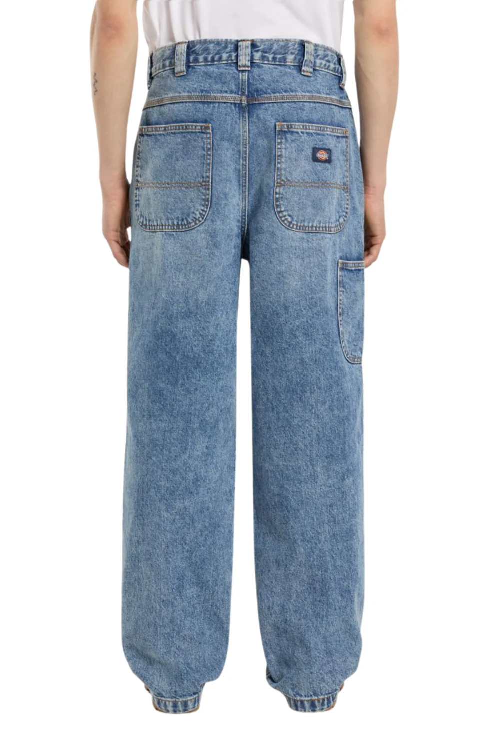 Dickies Madison Baggy Tapered Jeans Rinsed Fade - Image 2