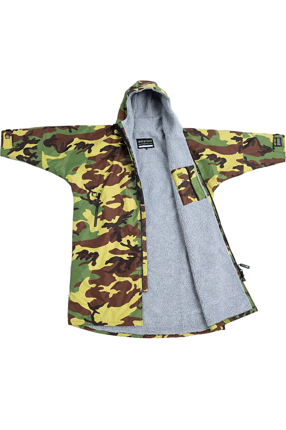 Dryrobe Advance Long Sleeve Camo/Grey - Image 2