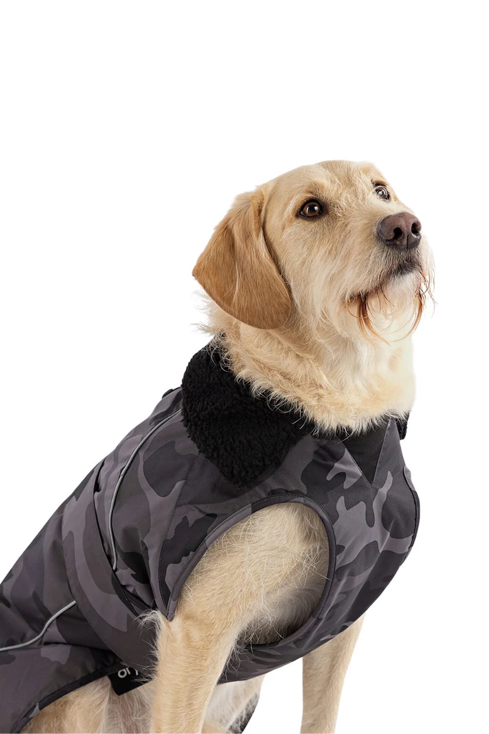 Dryrobe Dog Coat Black Camo - Image 4