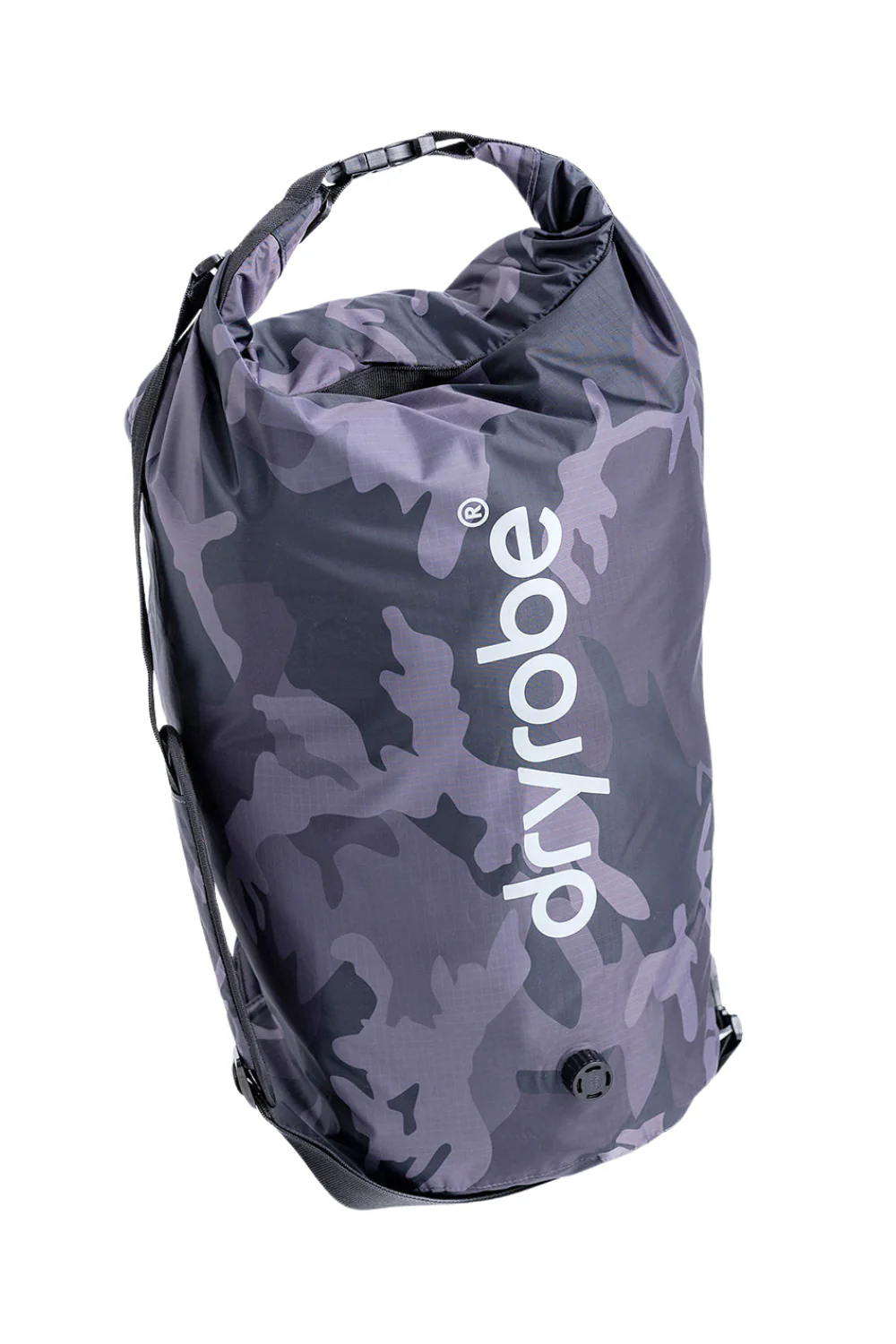 Dryrobe 33L Compression Travel Bag Black Camouflage