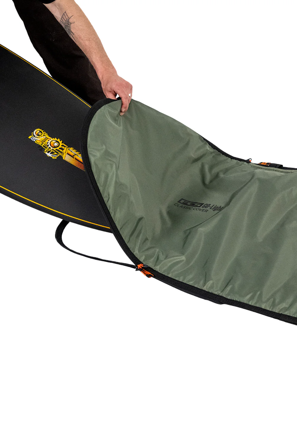 FCS Classic Surfboard Cover Fish Alpine - Image 6