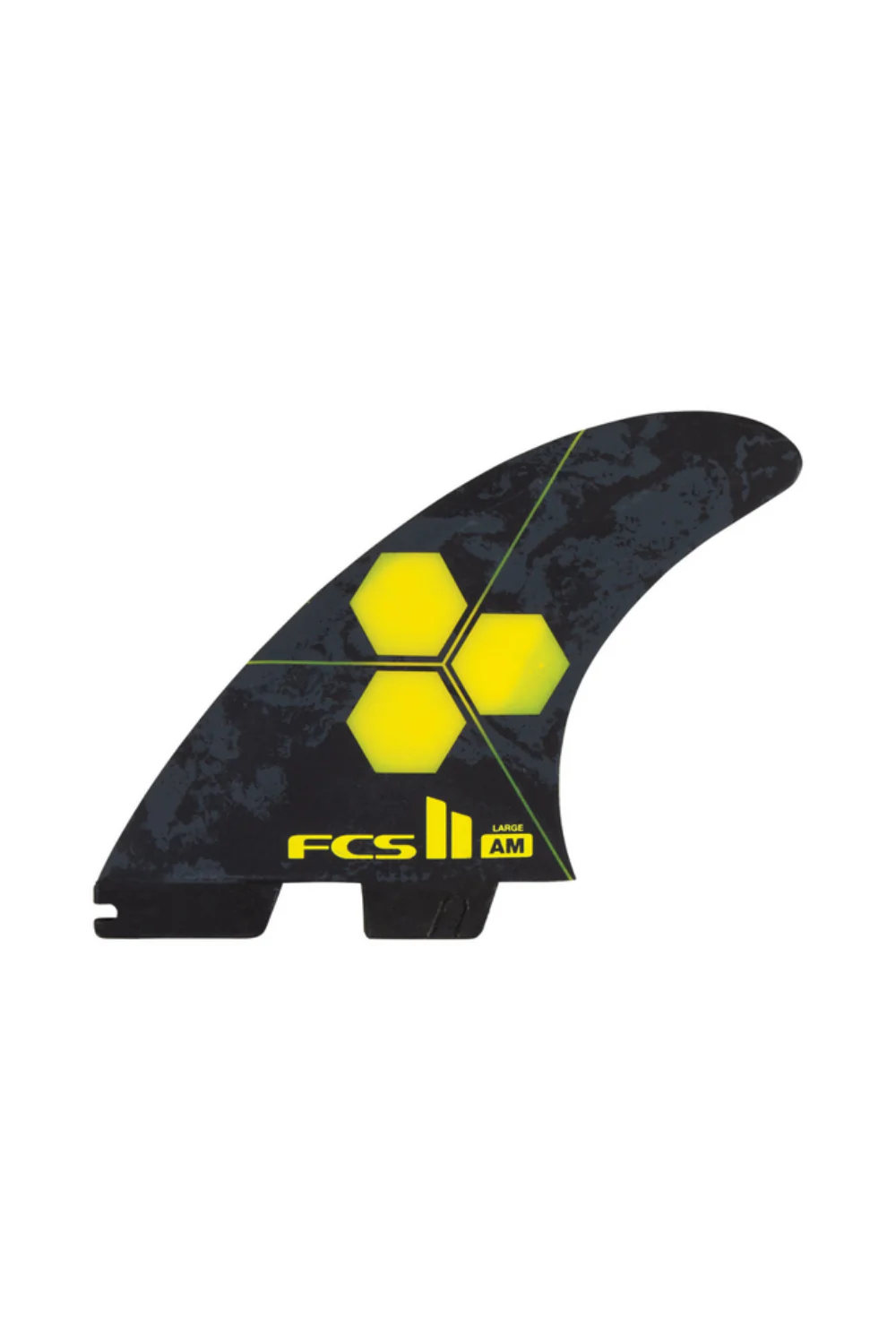 FCS II Al Merrick PC Surfboard Tri Fins Yellow