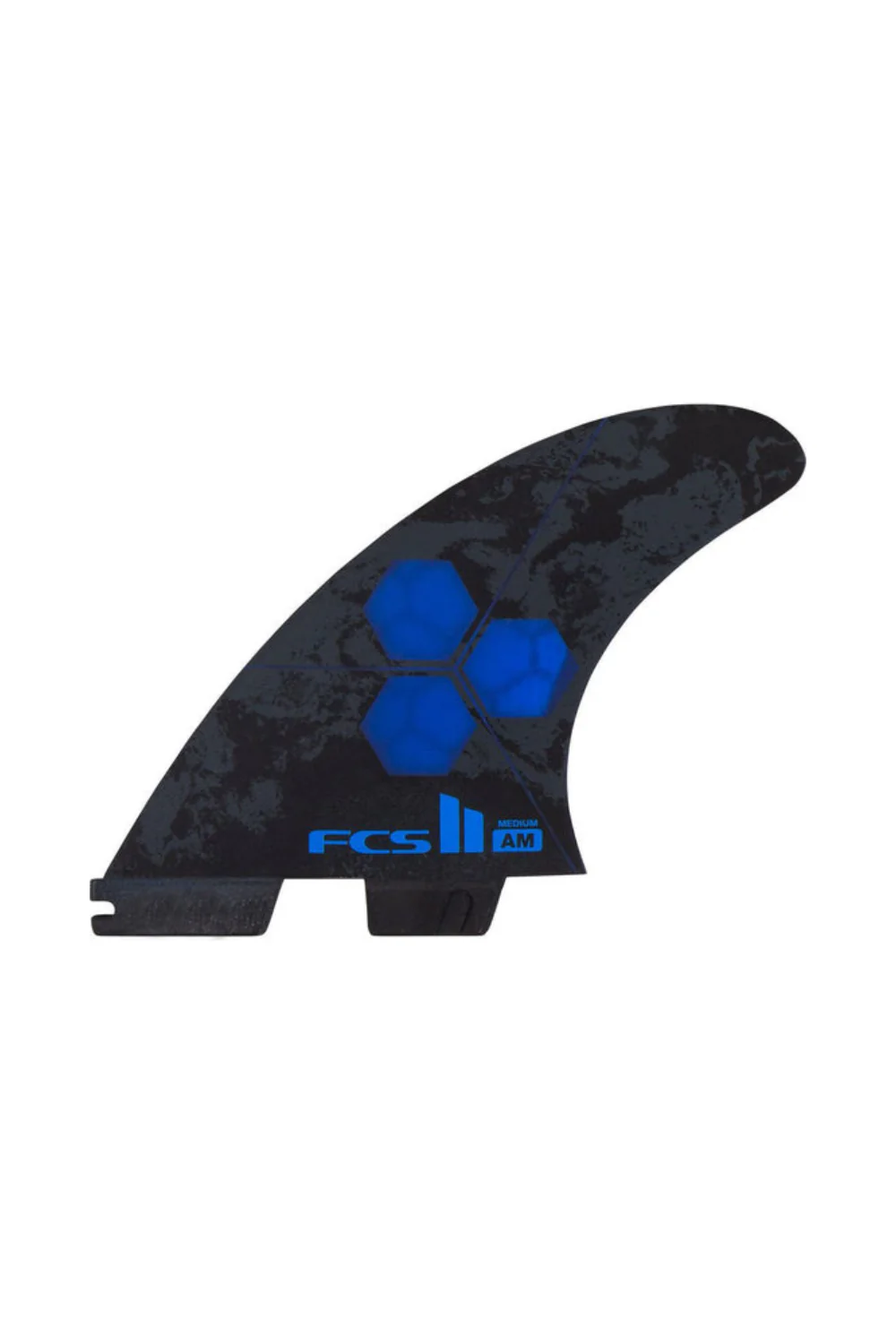 FCS II Al Merrick PC Surfboard Tri Fins Cobalt
