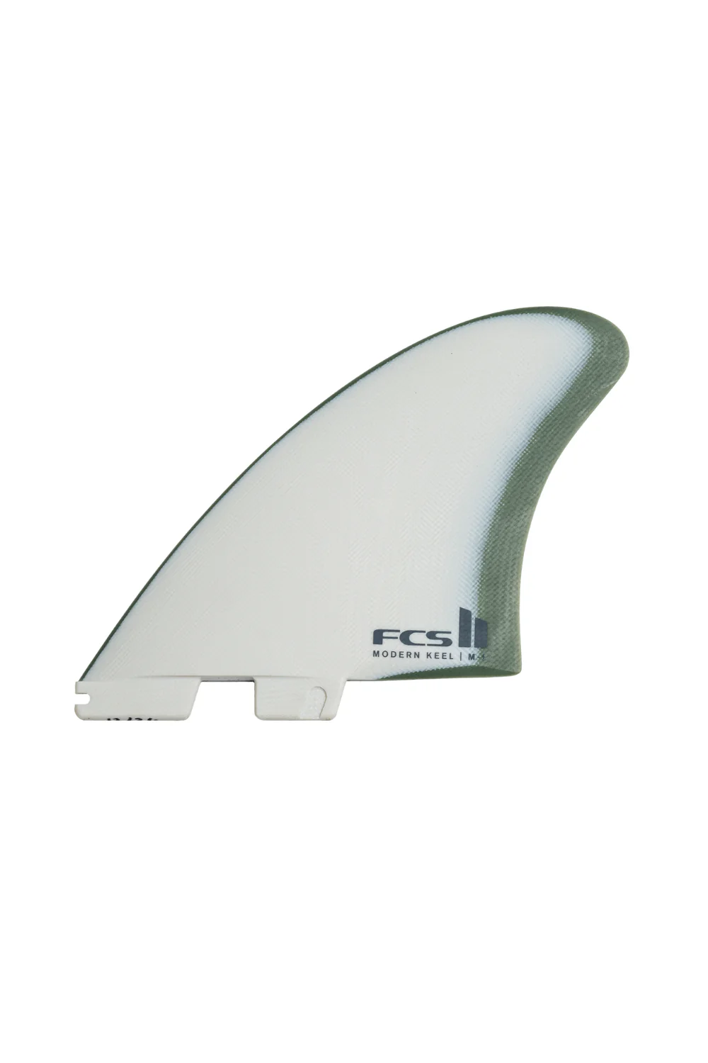 FCS II Modern Keel PG Surfboard Twin Fins Natural/Alpine