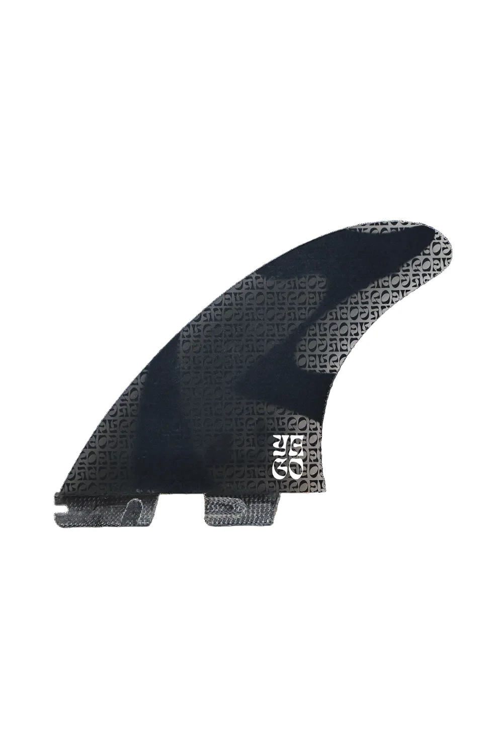 FCS II Yago Dora Signature PG Tri Surfboard Fin Set Smoke