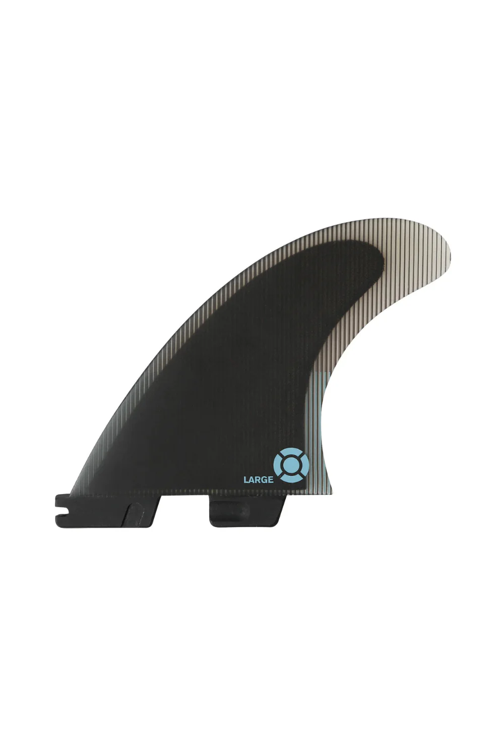 FCS II Performer PC Thruster Surfboard Fin Set Tranquil Blue - Image 2