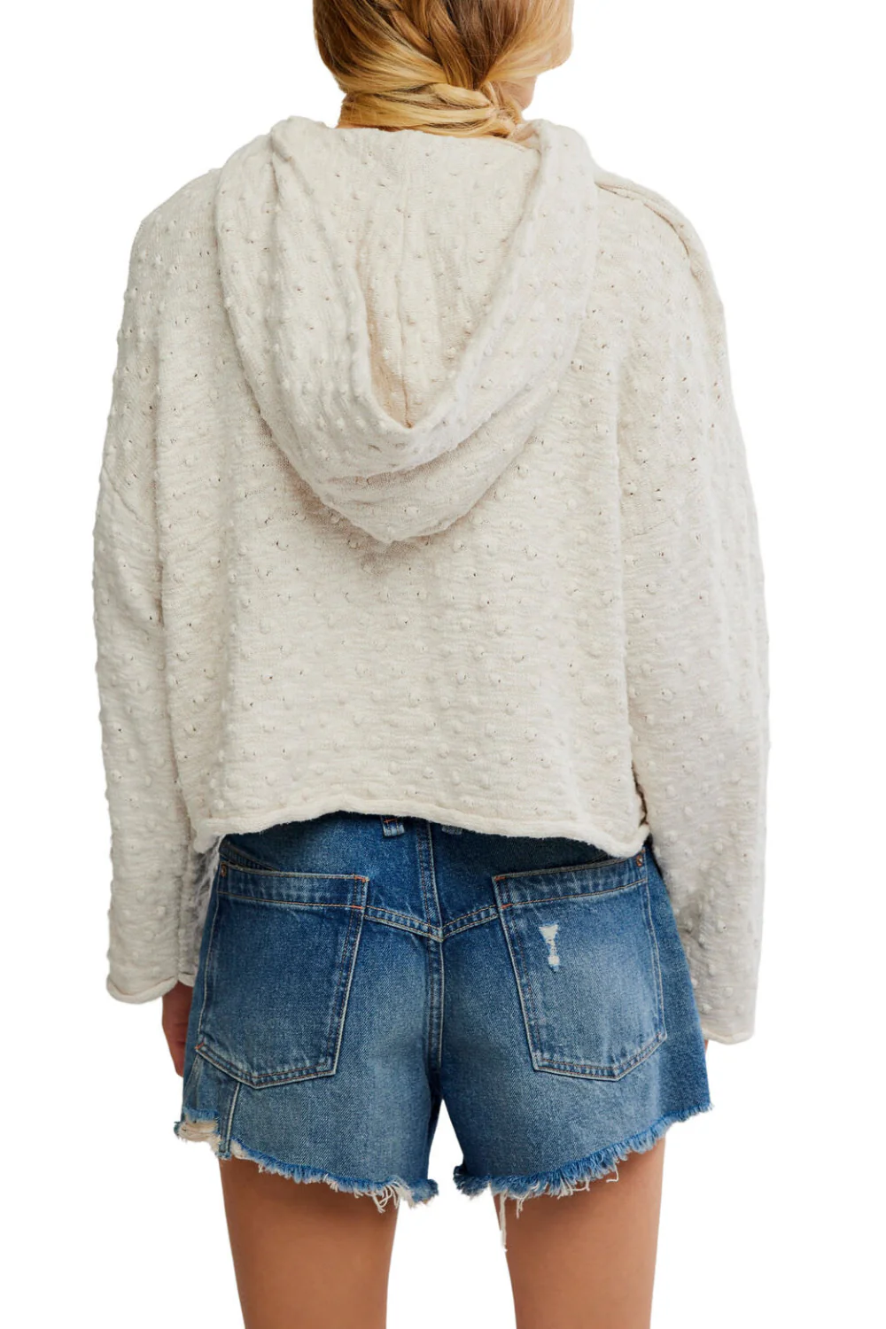 Free People Lake Side Hoodie Marshmallow - Image 3