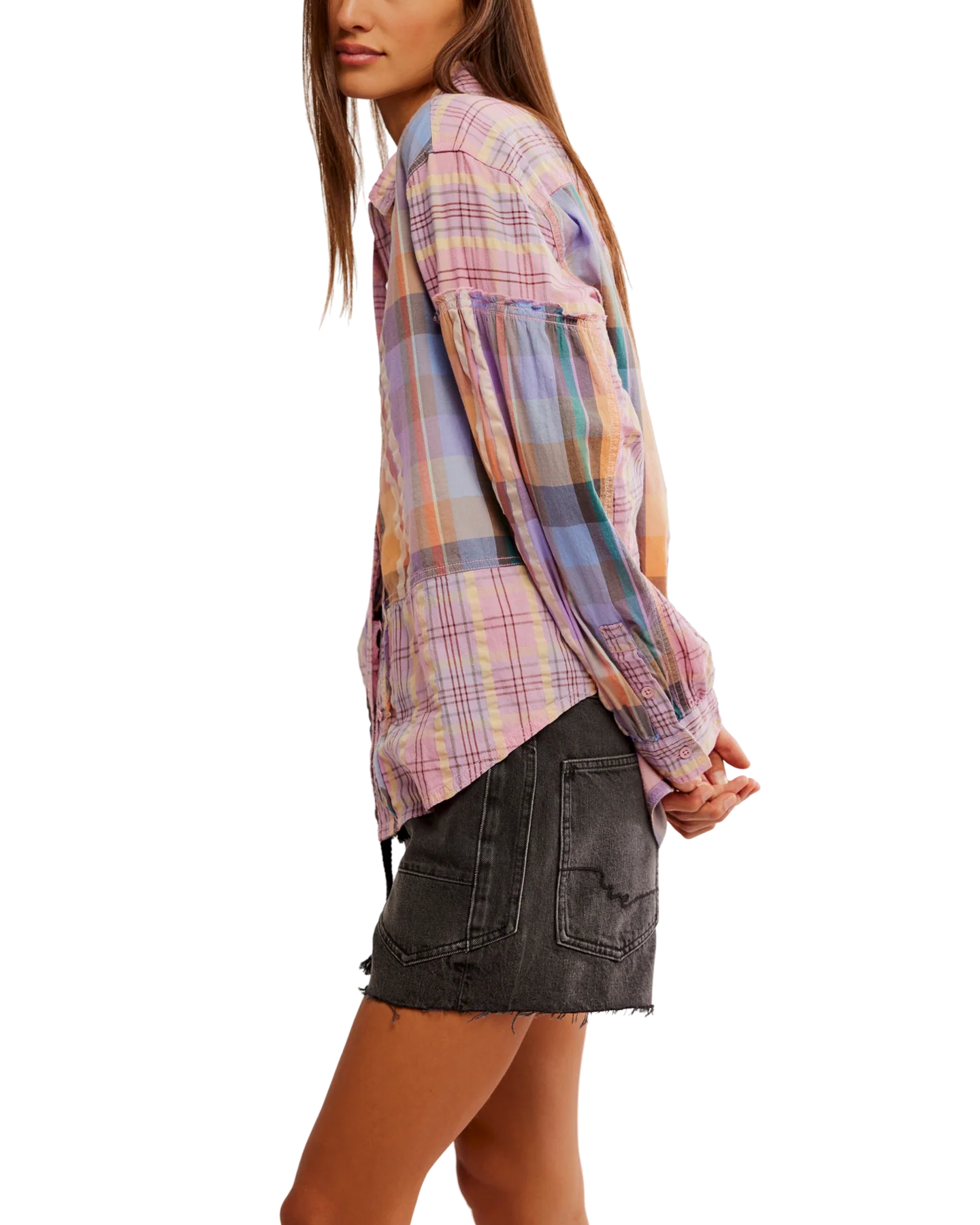 Free people Madras Dreams Top Pink - Image 3