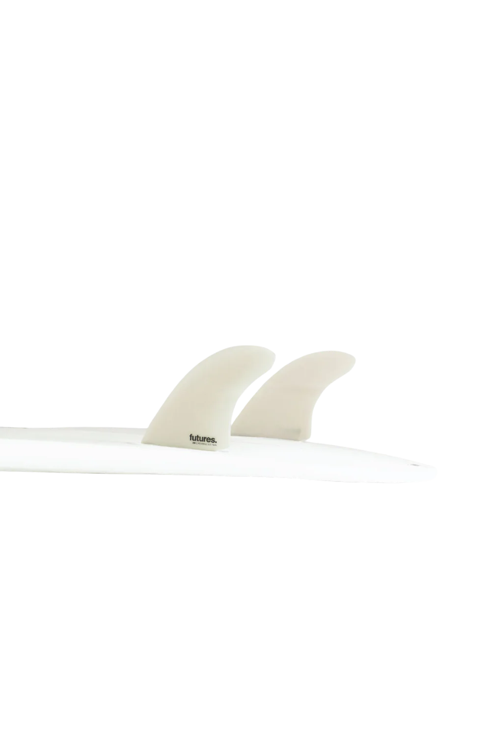 Futures EN Reverse 3/2 Twin Surfboard Fins Grey - Image 2