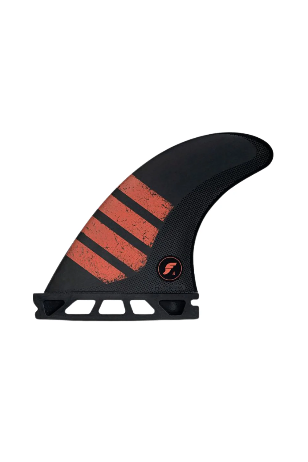 Futures F4 Alpha Thruster Surfboard Fins Black/Red