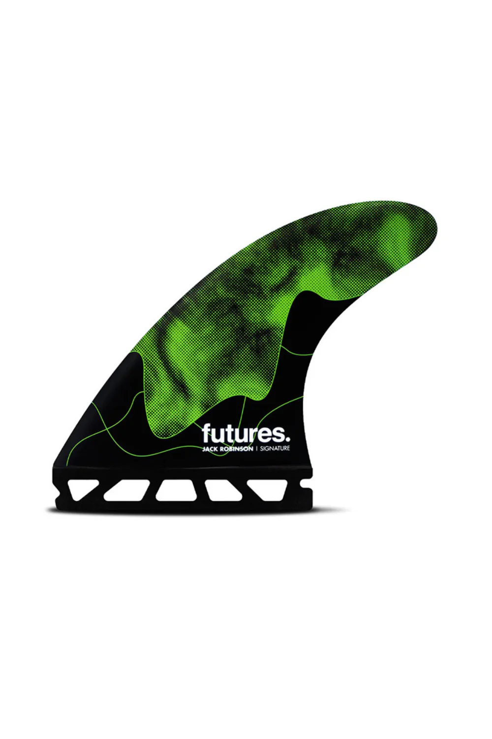 Futures Jack Robinson Honeycomb Surfboard Truster Fins Green