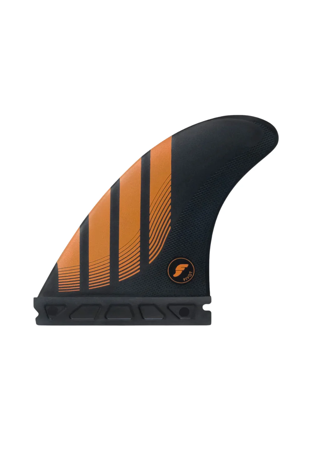 Futures P6 Alpha Surfboard Thruster Fins Carbon/Orange