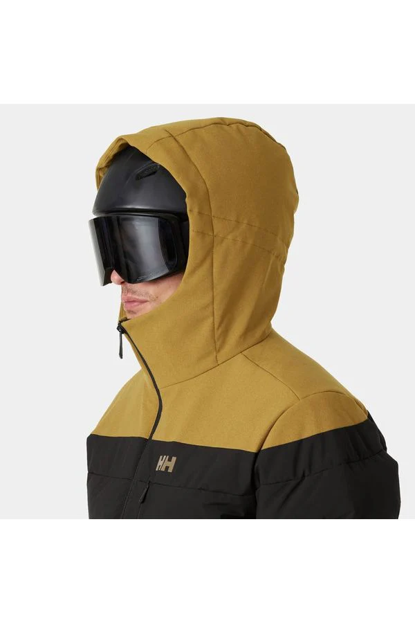 Helly Hansen Bossanova Puffy Ski Jacket Dark Brown - Image 3