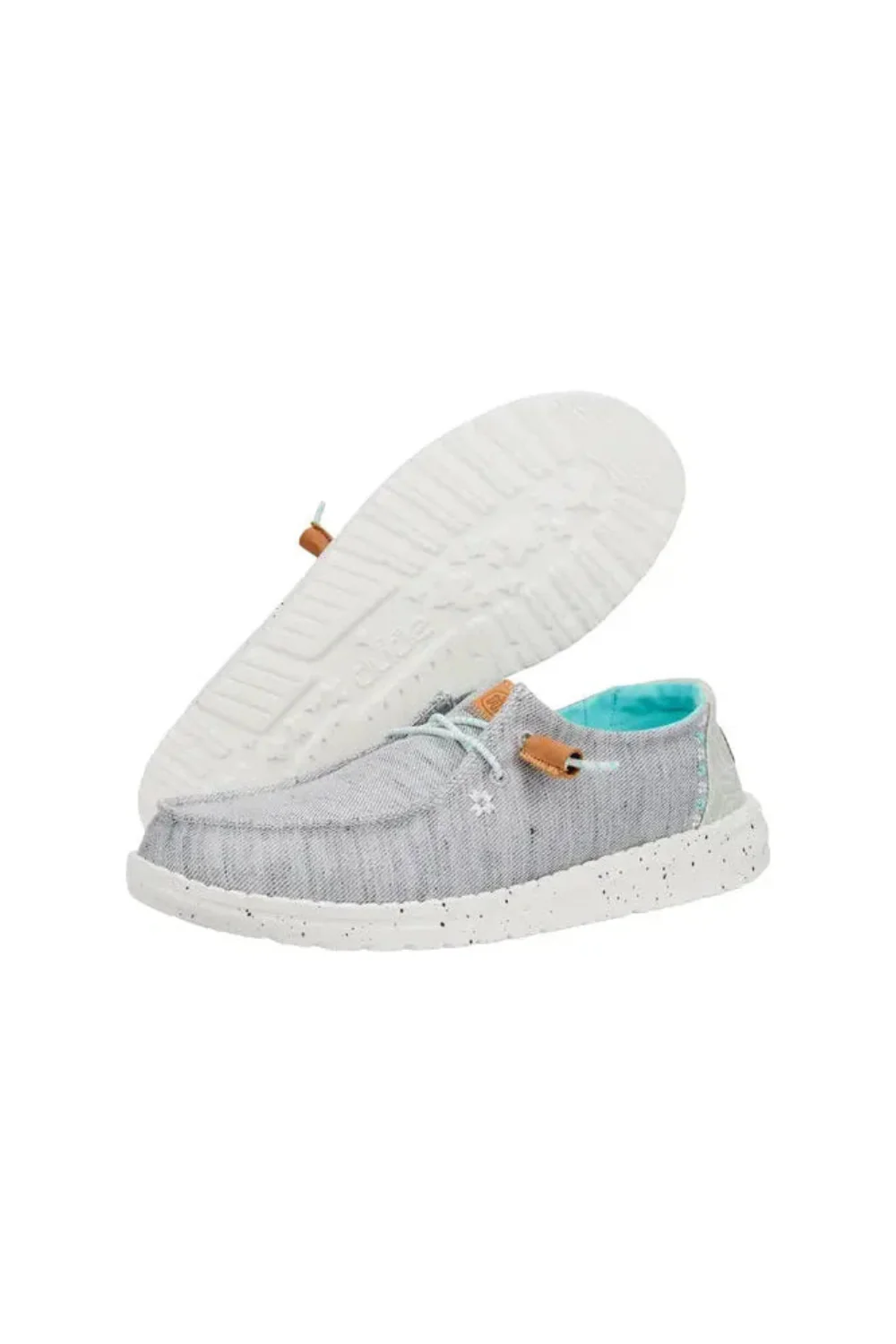 Hey Dude Wendy Heathered Slub Grey - Image 3