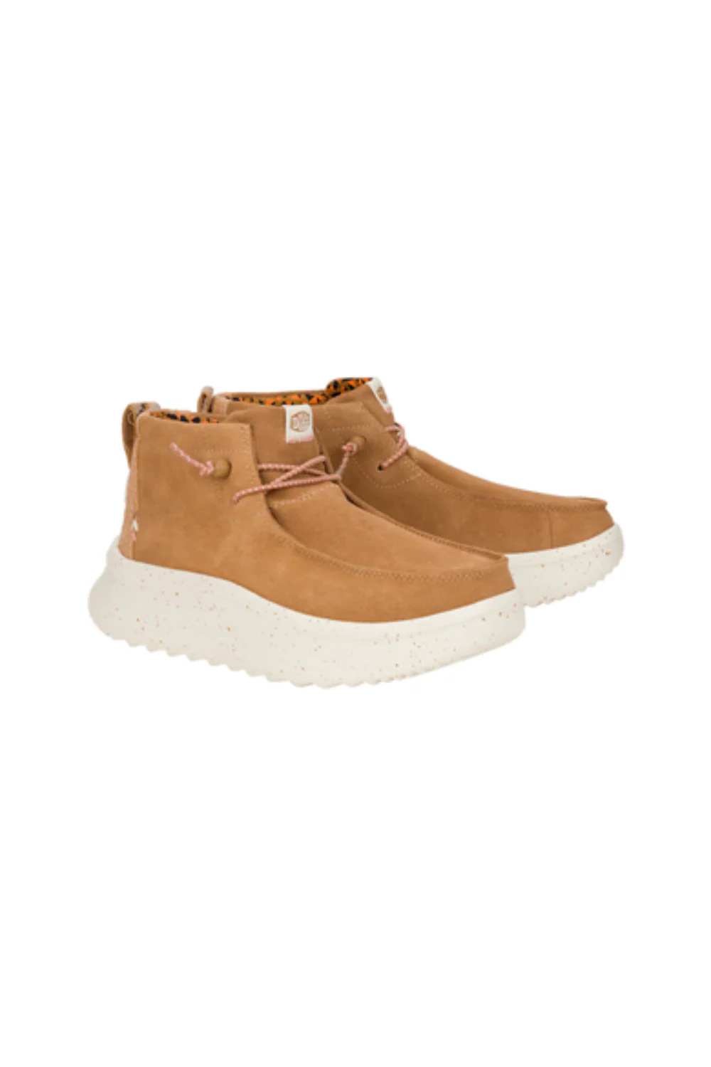 Hey Dude Wendy Peak Hi Suede Chestnut - Image 2