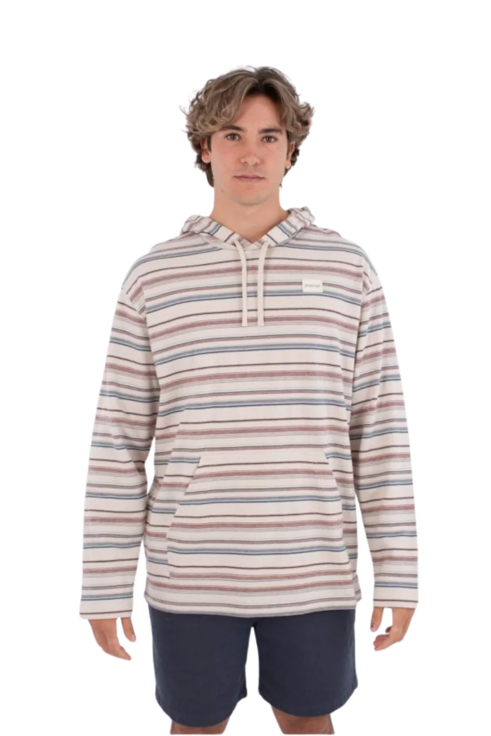 Hurley OG Mens Hooded Poncho Bone