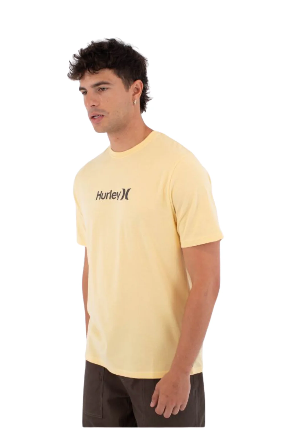Hurley Printing Press One & Only Mens T-Shirt Eggshell - Image 3