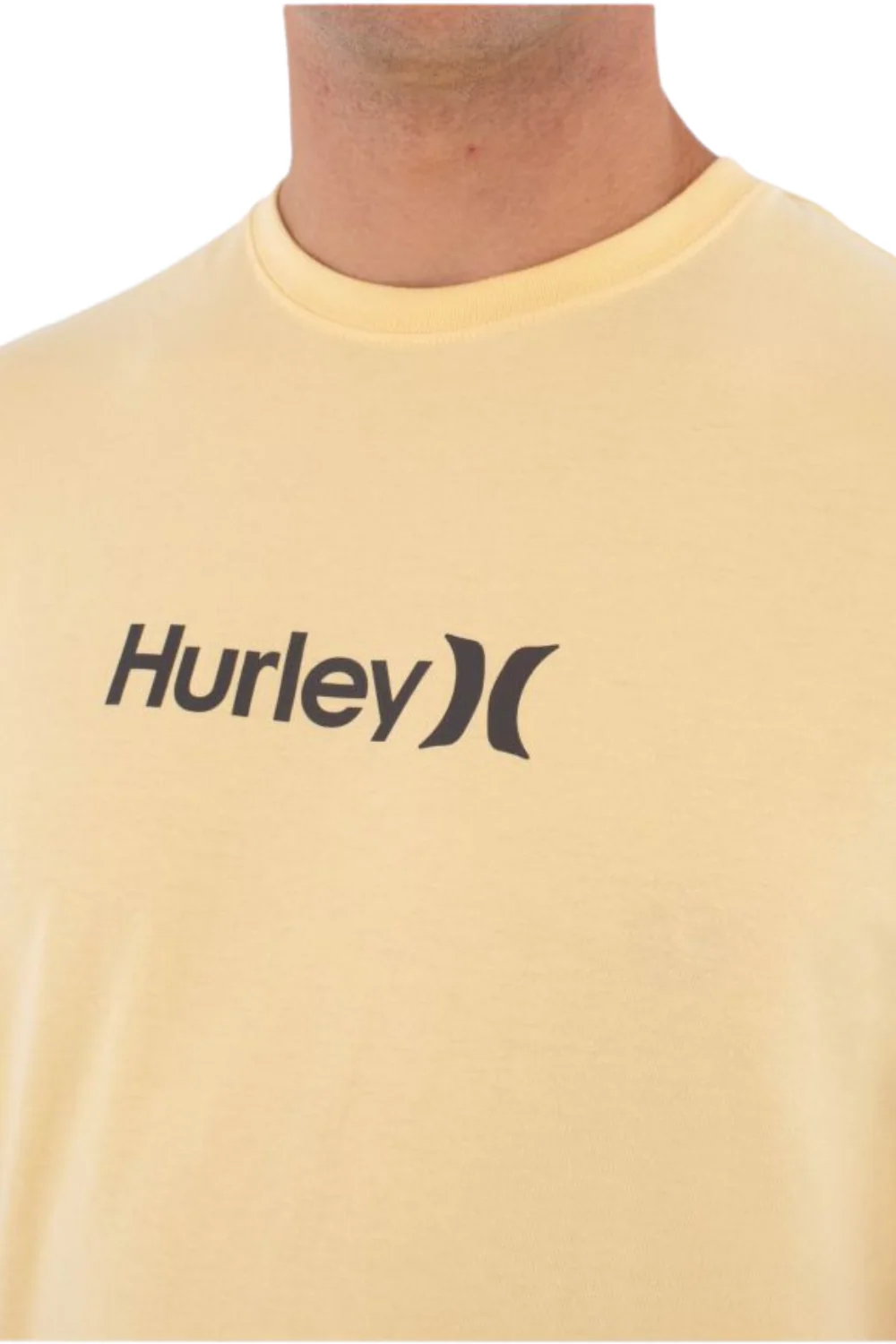 Hurley Printing Press One & Only Mens T-Shirt Eggshell - Image 4