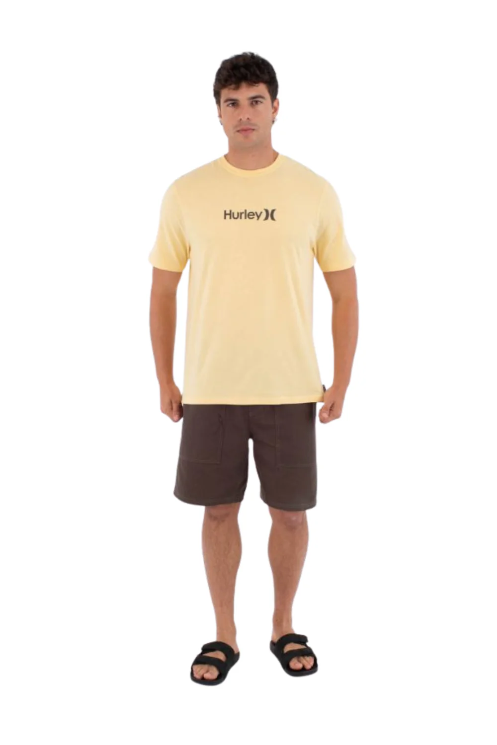 Hurley Printing Press One & Only Mens T-Shirt Eggshell - Image 5