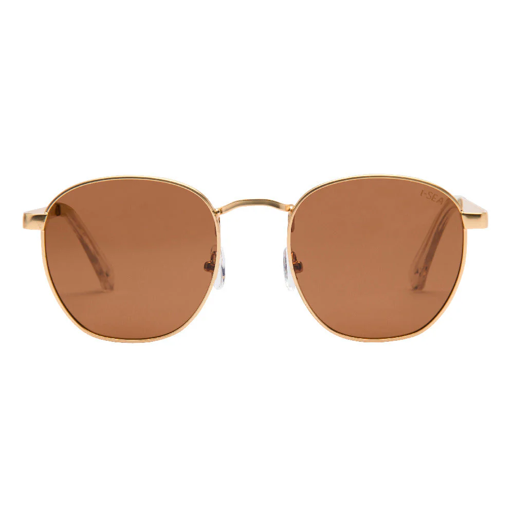 I-Sea Cooper Sunglasses Gold/Brown Polarized - Image 2