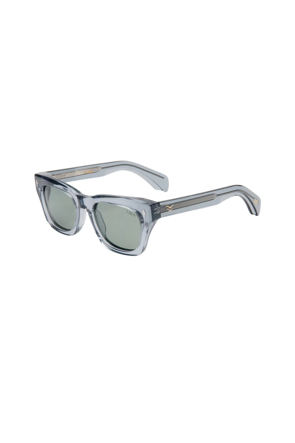 I-Sea Crosby Sunglasses Slate/Green Polarised Lens