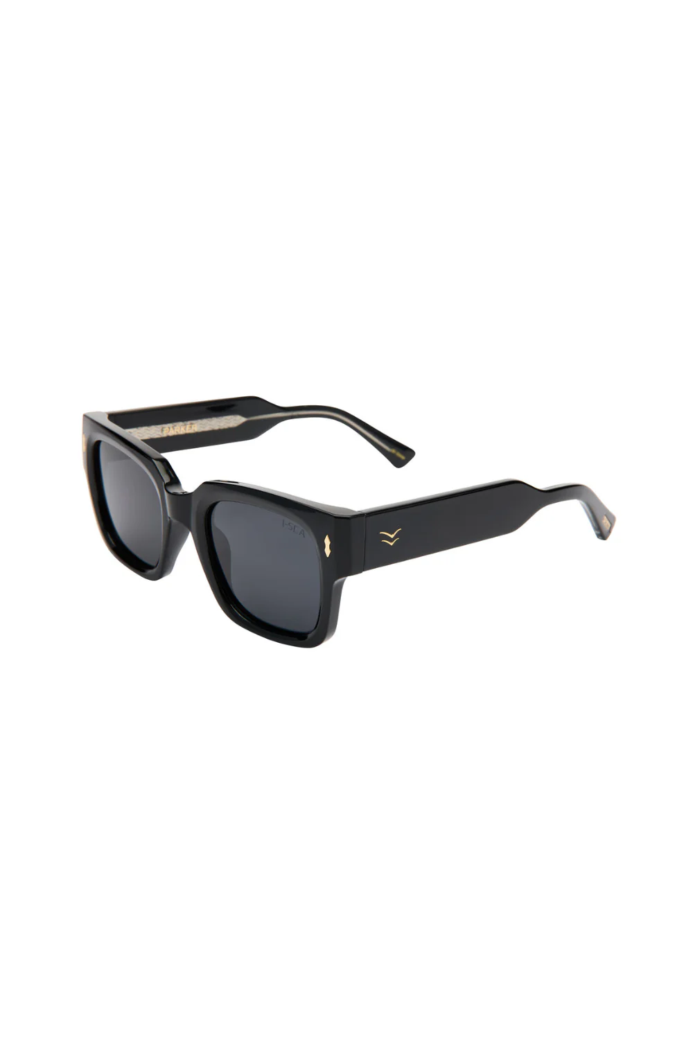 I-Sea Parker Sunglasses Black/Smoke Polarised Lens