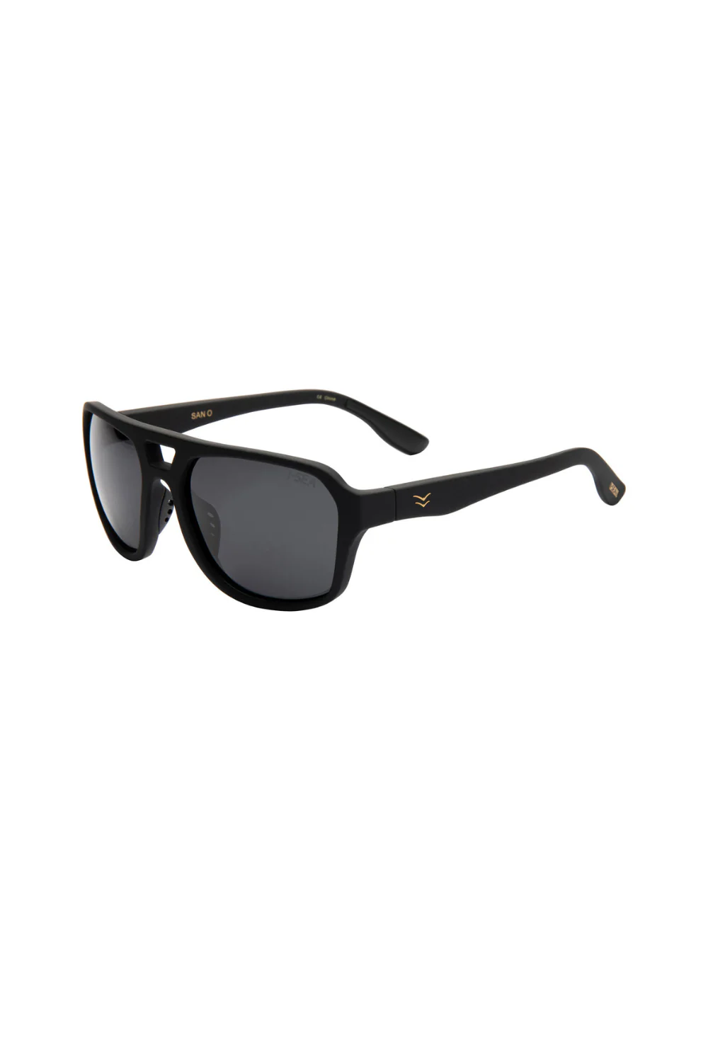 I-Sea San O Sunglasses Black Ink/Smoke Polarised Lens