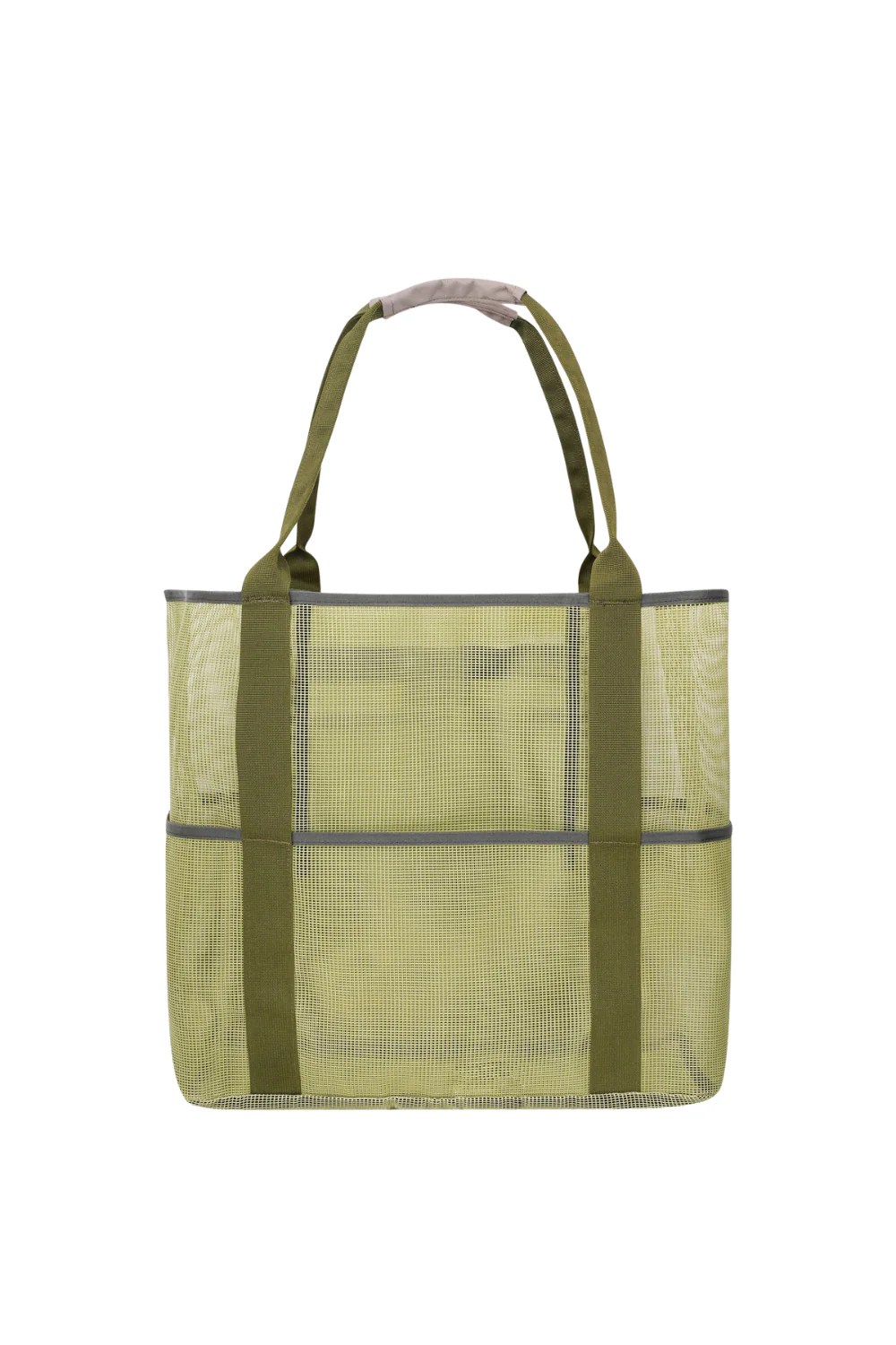 Kavu Alder Lake Mesh Tote Bag Green - Image 2