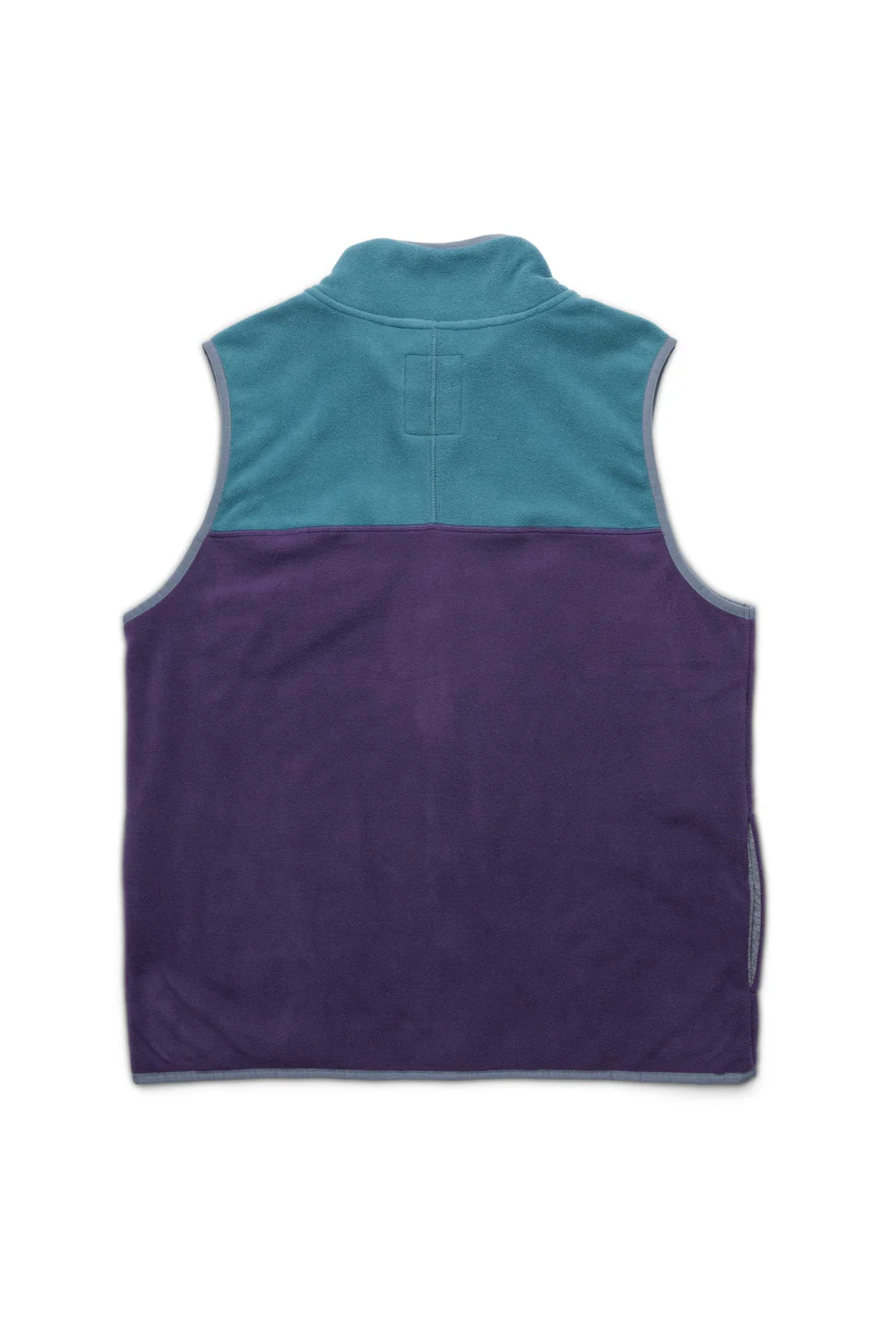 Kavu West Mens Fleece Vest Purple Kale - Image 5