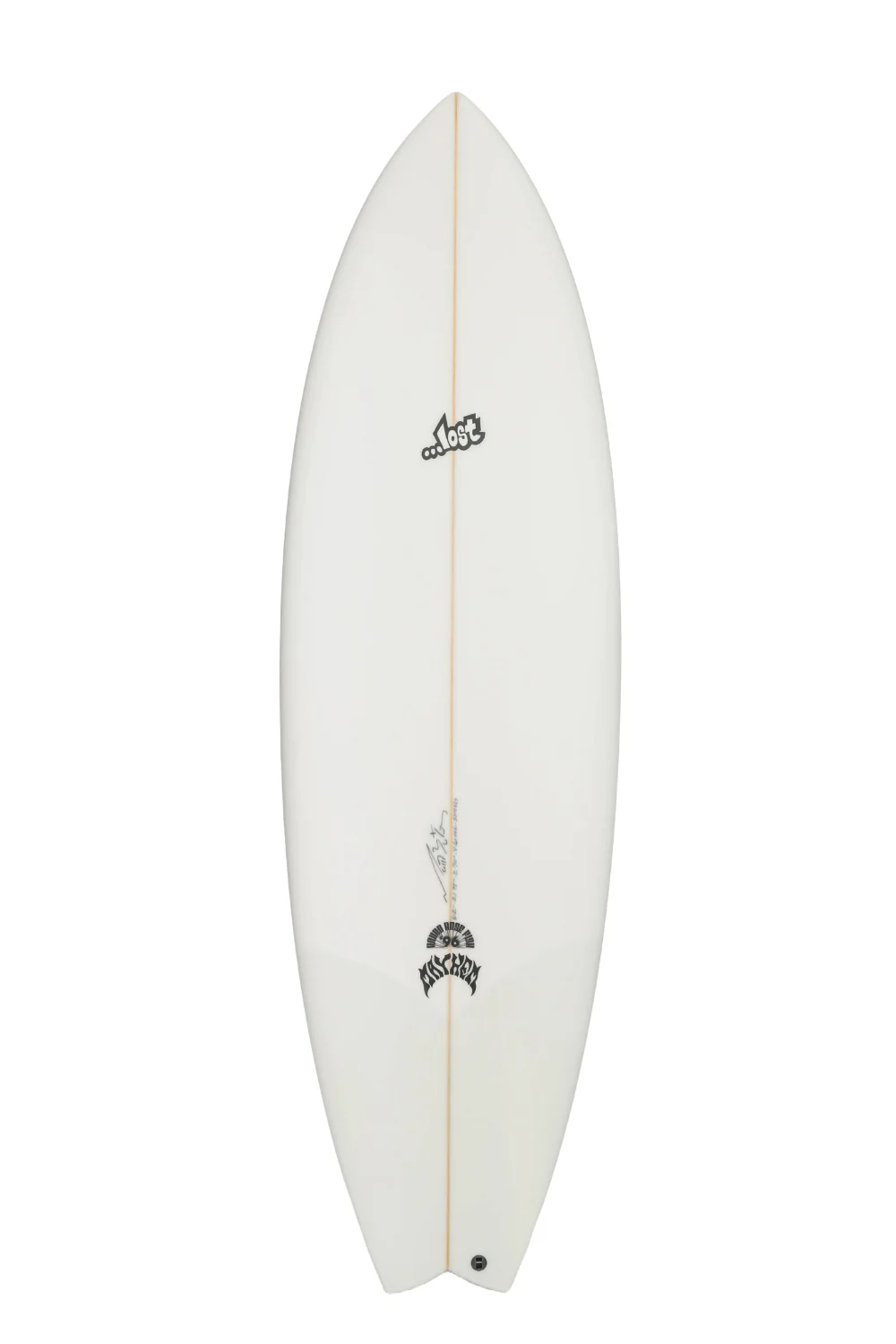 Lost Round Nose Fish 96 Surfboard - PU - Futures - 3 Fins