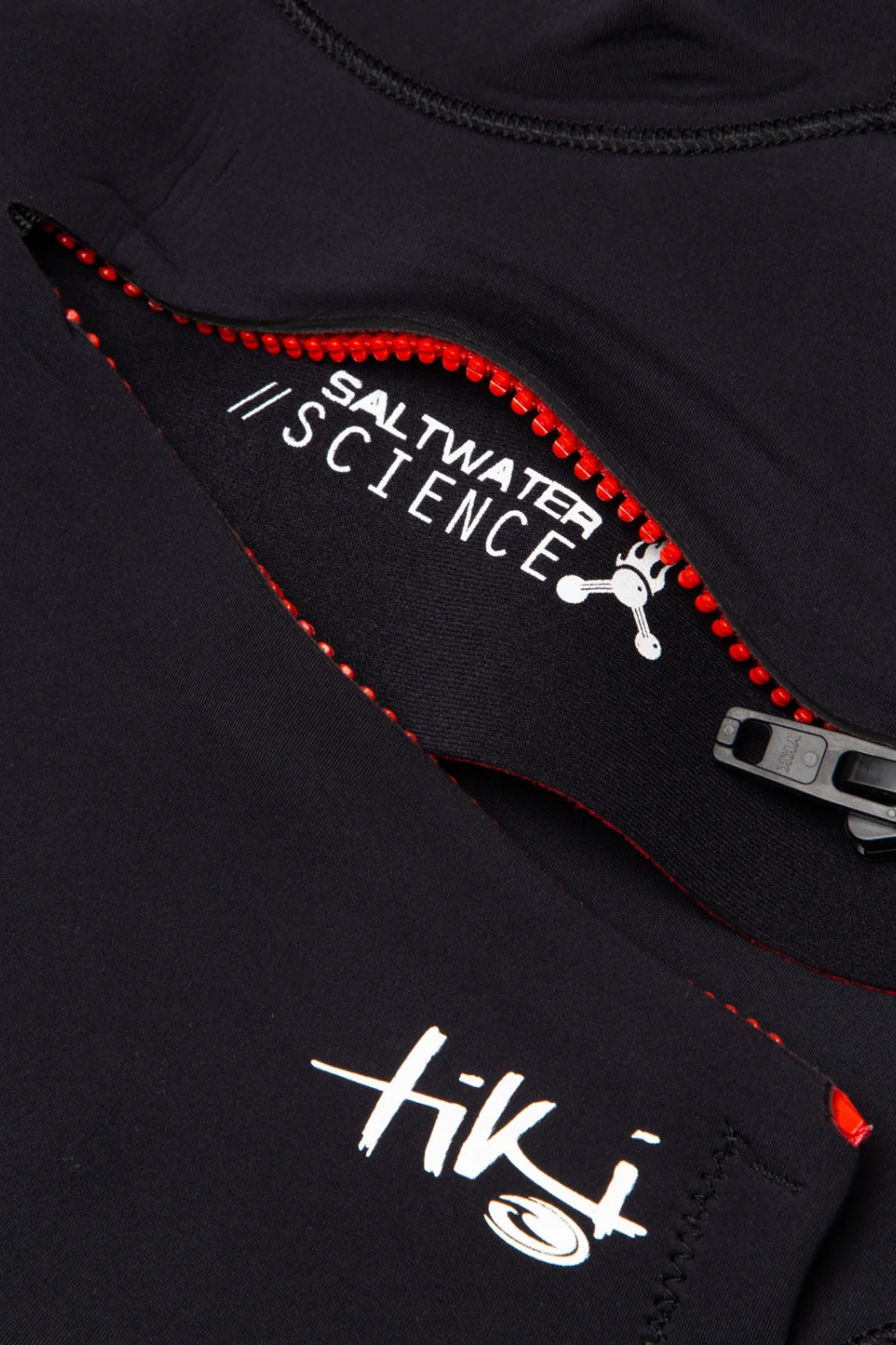 Tiki Zepha 2 4/3mm Mens Wetsuit Chest Zip Black - Image 8