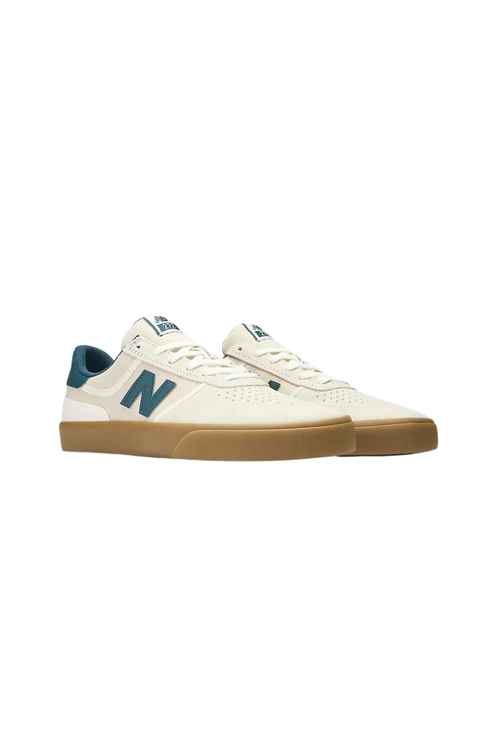 New Balance Numeric 272 Mens Shoes Sea Salt/Deep Ocean - Image 2
