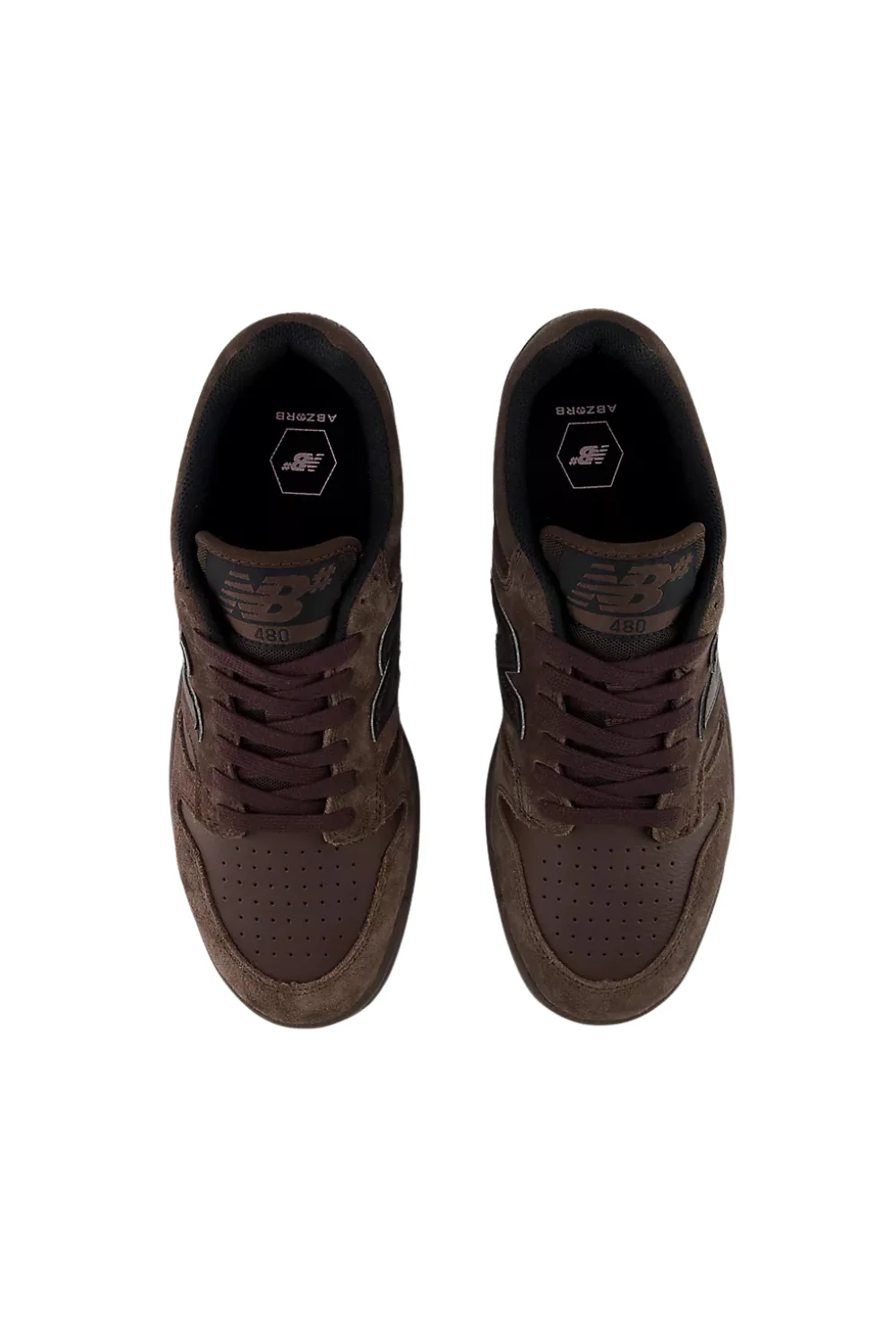 New Balance Numeric 480 Mens Shoes Chocolate Brown - Image 4