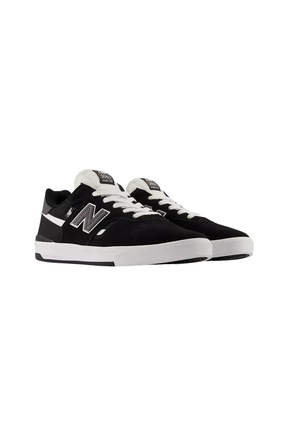 New Balance Numeric Jamie Foy 306C Mens Shoes Black/White - Image 2