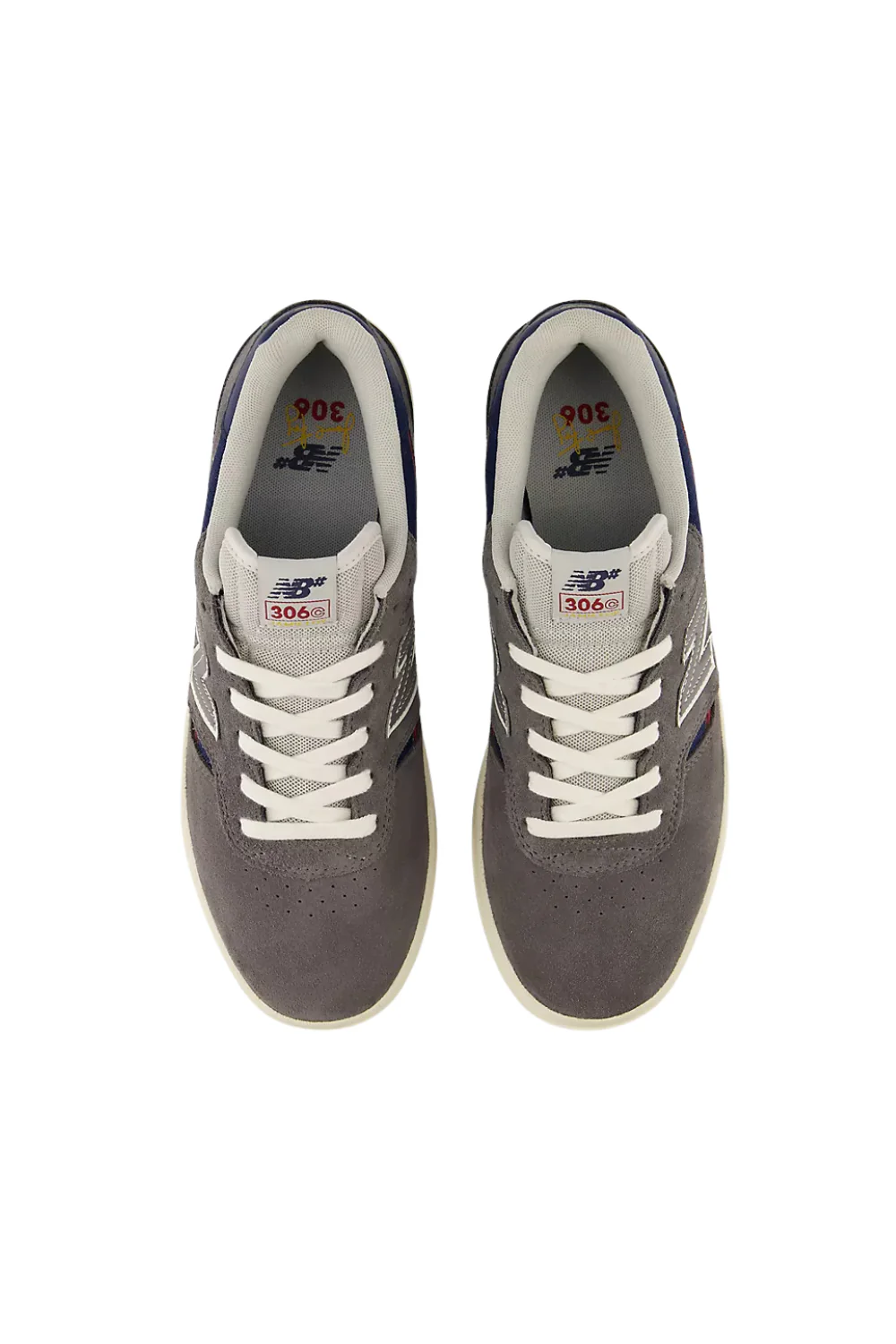 New Balance Numeric Jamie Foy 306C Mens Shoes Castlerock/Navy - Image 4
