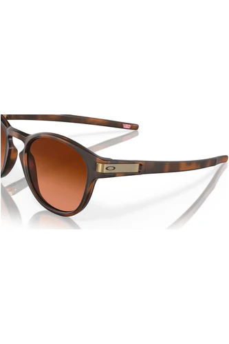 Oakley Latch Matte Brown Tortoise Sunglasses - Image 6