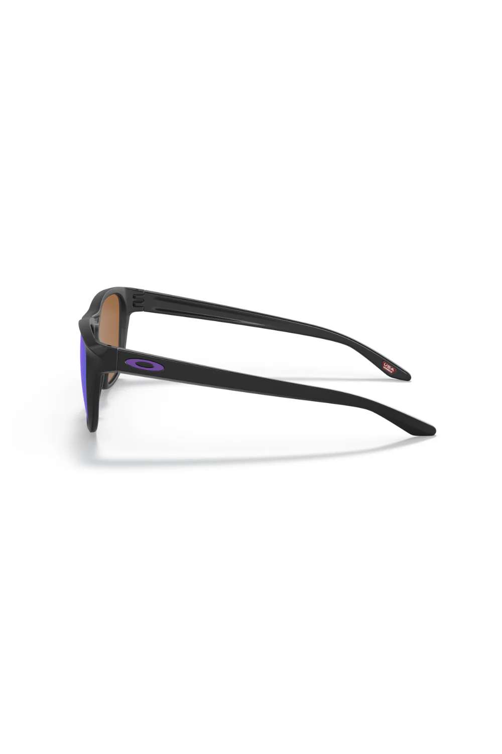 Oakley Manorburn Sunglasses Prizm Violet Lenses, Matte Black Frame - Image 3