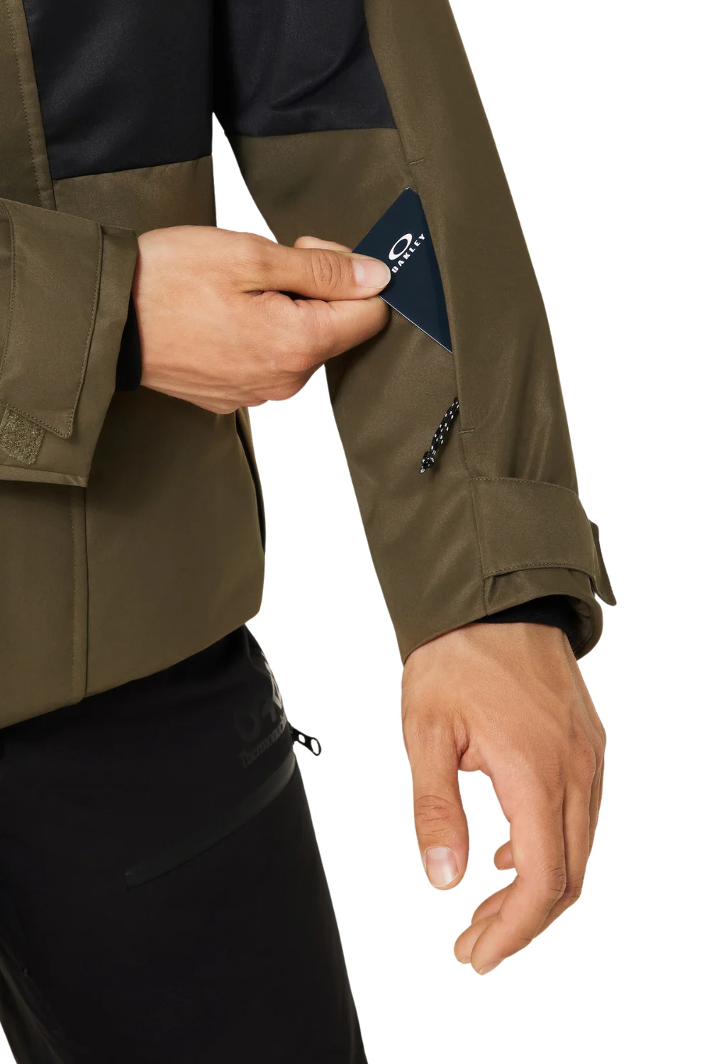 Oakley Mens Range RC Ski and Snowboard Jacket 2.0 Army Green - Image 3